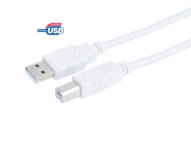 Prokord USB-kabel 2m 4-pins USB type A Hann 4-pins USB-type B Hann
