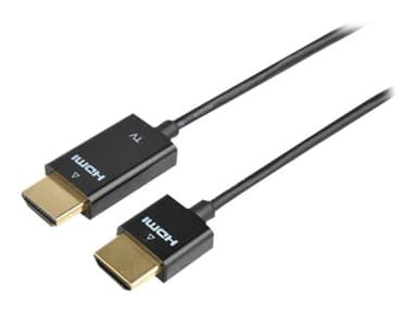 Prokord HDMI-kaapeli 2m HDMI-tyyppi A (vakio) HDMI-tyyppi A (vakio) Musta
