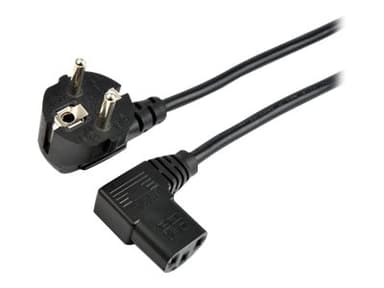 Prokord Strömkabel 3m Ström CEE 7/7 Hane Ström IEC 60320 C13