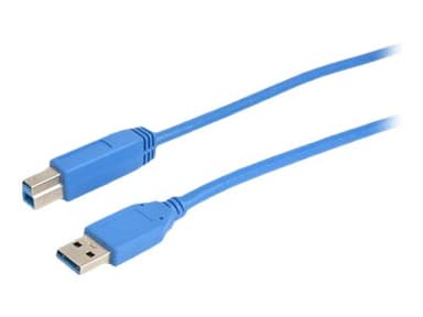 Prokord USB-kaapeli 0.5m USB A USB B Sininen