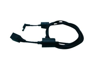 Zebra DC-Cable Assembly Power 1.8m Musta