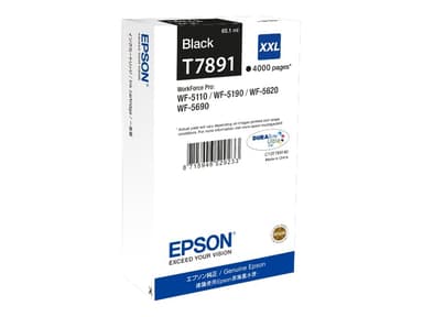 Epson Muste Musta T7891 XXL 