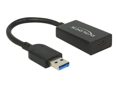 Delock Converter USB 3.1 Gen 2 Type-A male > USB Type-C 0.15m 9-pins USB-type A Hann 24 pin USB-C Hunn