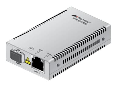 Allied Telesis AT MMC2000/SP Fibermediekonverterare RJ-45 SFP (mini-GBIC)