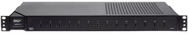 Digi Hubport 14 Port USB 2.0 Hub 19" - (Kuppvare klasse 1) 