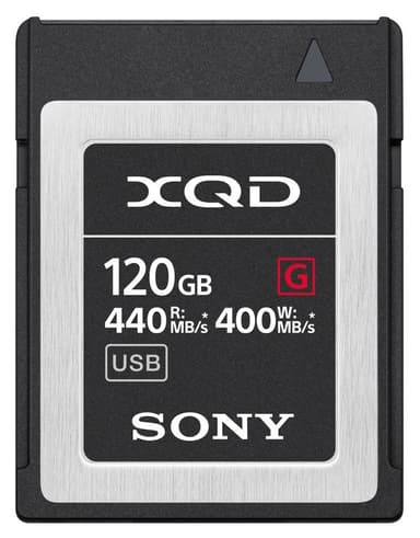 Sony Xqd Card G Series 120GB 