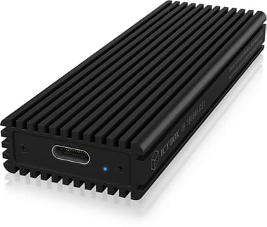 Raidsonic NVME-Lagringspakning USB 3.1 (Gen 2) Sort