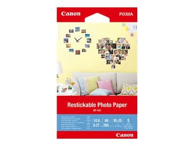 Canon Restickable Photo Paper RP-101 5-Ark 