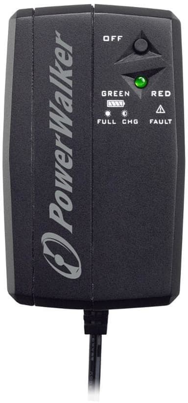Powerwalker DC SecureAdapter Extern Ström växelströmsjack 5,5 mm (ID: 2,5 mm) Svart