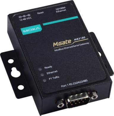 Moxa Mgate MB3180 1-porters Serial To Ethernet Modbus Gateway 