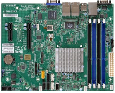 Supermicro A1SRM-2558F Mikro ATX Hovedkort