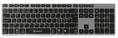Voxicon Bt Keyboard 290 Black Langaton Pohjoismaat