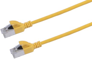 Prokord TP-Cable U/FTP CAT.6A Slim Lszh RJ45 0.3m Yellow RJ-45 RJ-45 Cat6a 0.3m