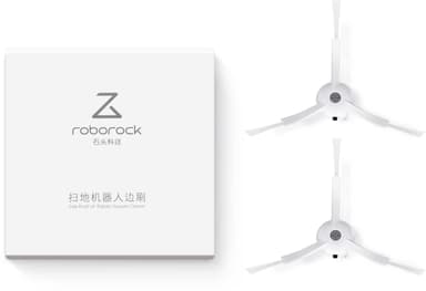 Roborock Sivuharja -  S5 Valkoinen - 2kpl 