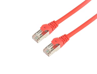 Prokord TP-Cable S/FTP RJ-45 RJ-45 CAT 6a 1m Röd
