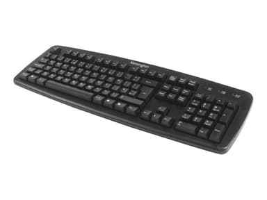 Kensington ValuKeyboard Met bekabeling Nederlands Zwart 