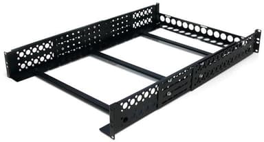 Startech 2U Fixed 19" Adjustable Depth Universal Server Rack Rails 