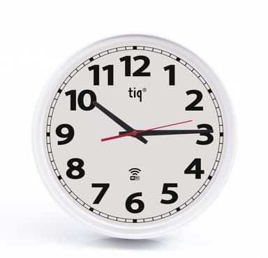 Ketonic Tiq Vægur WiFi Plast 348mm Hvid 