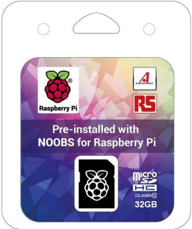 Raspberry Pi 32GB MicroSDHC With NOOBS 32GB MicroSDHC