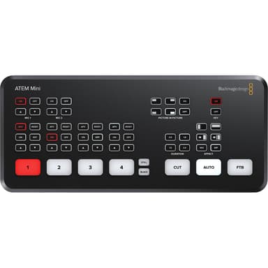 Blackmagic Design Atem Mini Videomixer för streaming 