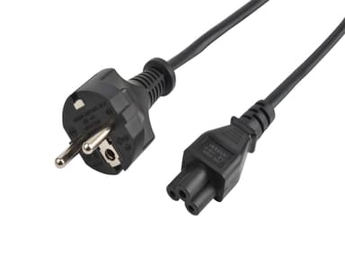 Prokord Power cable 1.8m Voeding CEE 7/7 Male Voeding IEC 60320 C5 