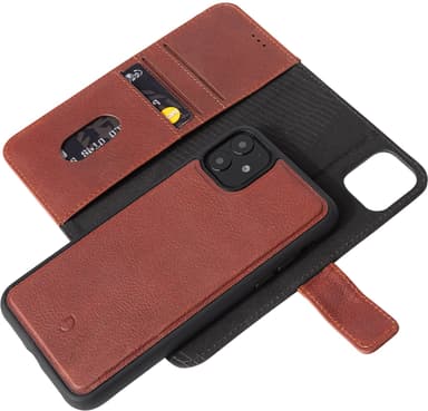 Decoded Detachable Wallet iPhone 11 iPhone Xr Brun 