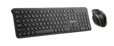 Voxicon Slim 282WL Plus Pro Mouse DM-P30WL Nordiska länderna Sats med tangentbord och mus