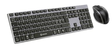 Voxicon BT 290 Plus + Pro Mouse DM-P30WL Nordisk Tastatur- og mussett 