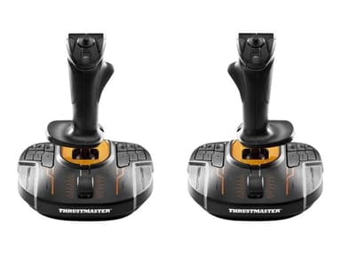 Thrustmaster T.16000M FCS Space Sim Duo Oransje Svart
