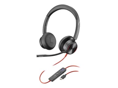 Poly Blackwire 8225 Microsoft Headset USB-C Svart
