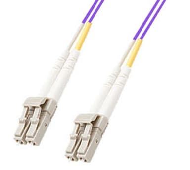 Microconnect Optisk fiberkabel LC/UPC LC/UPC OM4 1m