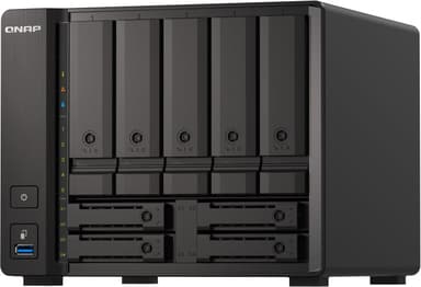 QNAP TS-H973AX-8G 9-Bay 0TB NAS-Server 0TB NAS-server