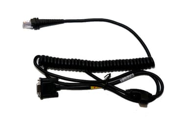 Honeywell Kabel Seriell RS232 (5V Signal) Svart DB9HO 3m Spiral 