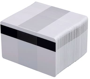 Evolis Plastkort 0,76mm LoCo Magnetremsa 100st 
