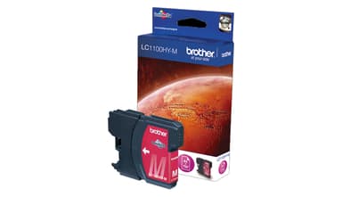 Brother Blekk Magenta LC1100HYM 750 SIDOR 