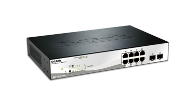 D-Link DGS-1210-10P 10-Port Gigabit PoE (78W) Smart+ Switch 