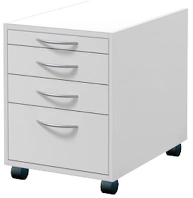 Lanab Design Hurts 4 Skuffer 550x600mm Hvit 