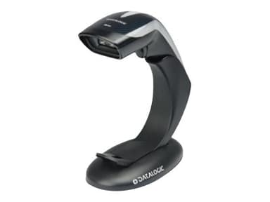 Datalogic Heron HD 3430 2D USB-Kit Svart Inkl Stativ 