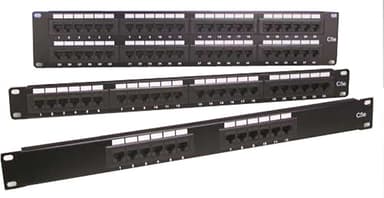 Direktronik Patchpanel 24 porter UTP CAT 6