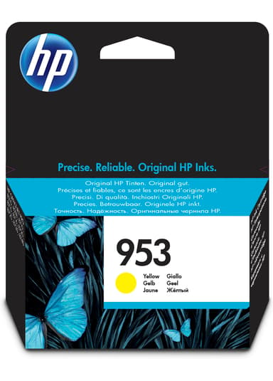 HP Blæk Gul 953 - OfficeJet Pro 8710/8720/8730/8740 