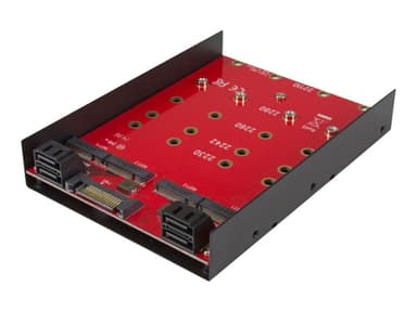 Startech 4x M.2 SSD to 3.5in SATA HDD Adapter 