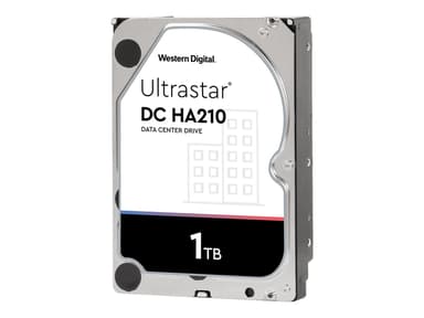 WD Ultrastar DC HA210 512N 1Tt 3.5" 7200kierrosta/min Serial ATA-600