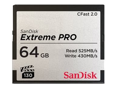 SanDisk Extreme Pro 64GB CFast 2.0 Card