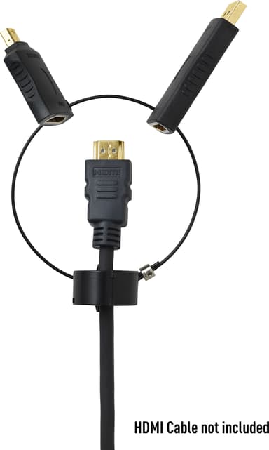 Vivolink Pro HDMI Adapter Ring - Displayport HDMI Naaras DisplayPort Mini DisplayPort Uros Musta