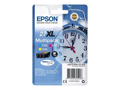 Epson Inkt Multipack 27XL (C/M/Y) 