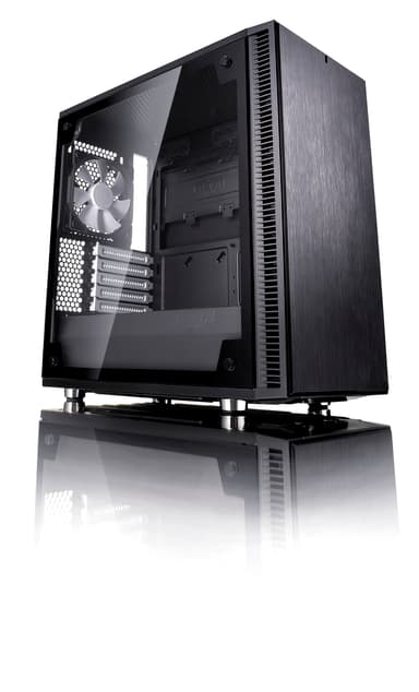 Fractal Design Define Mini C Tempered Glass Svart 