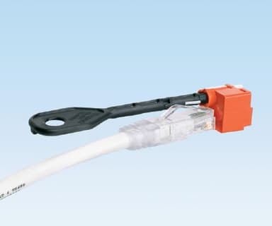 Direktronik RJ45 Cable Lock 10-pack Red 