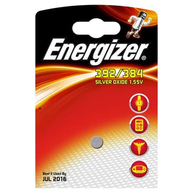 Energizer Button Cell LR41 392/384 1.5V 