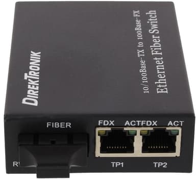 Direktronik 33-4741 Fibermedieomformer RJ-45 SC flermodus