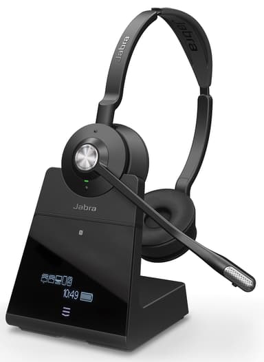 Jabra Engage 75 Headset Skype for Buisness Stereo Svart